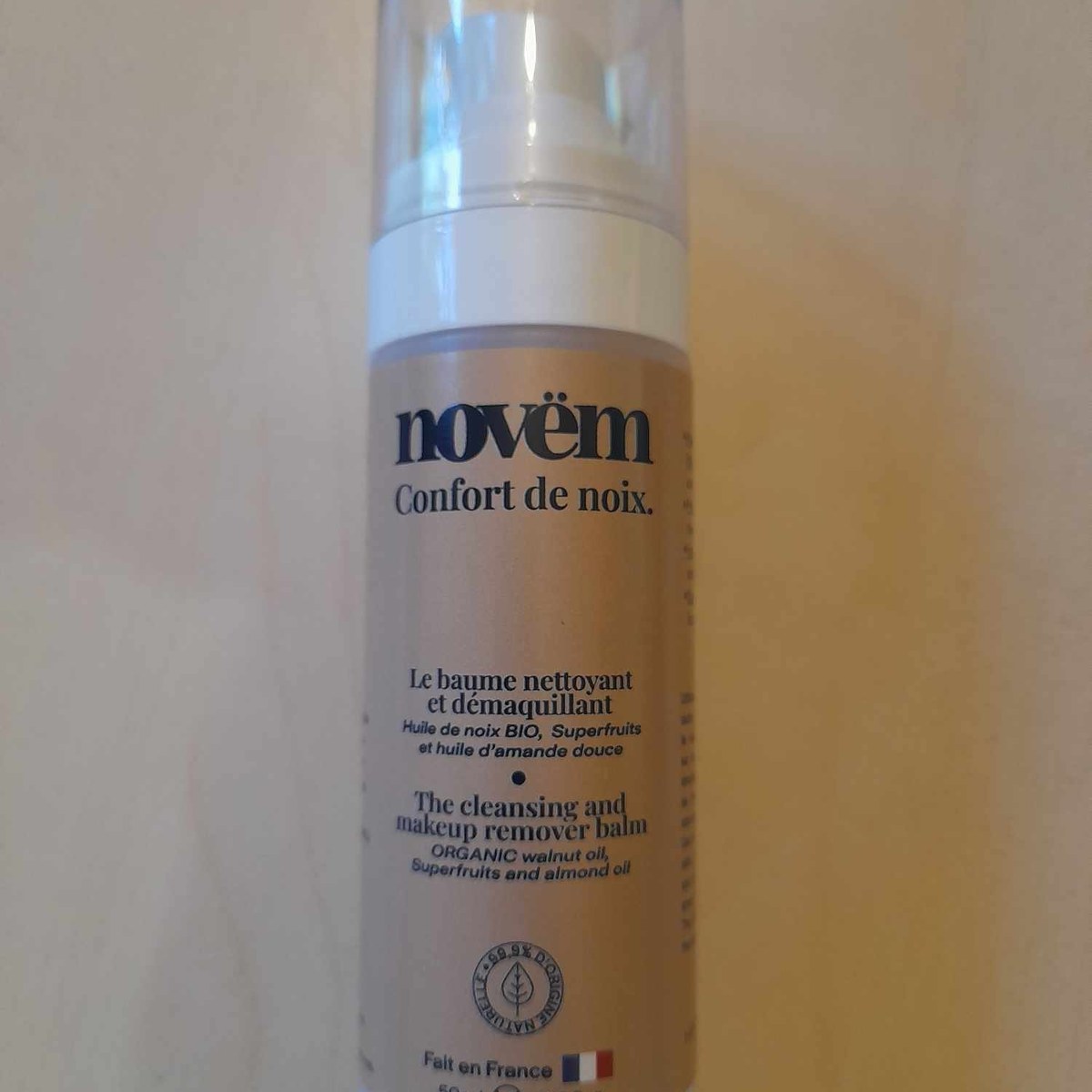 Baume démaquillant Confort de noix — Novëm