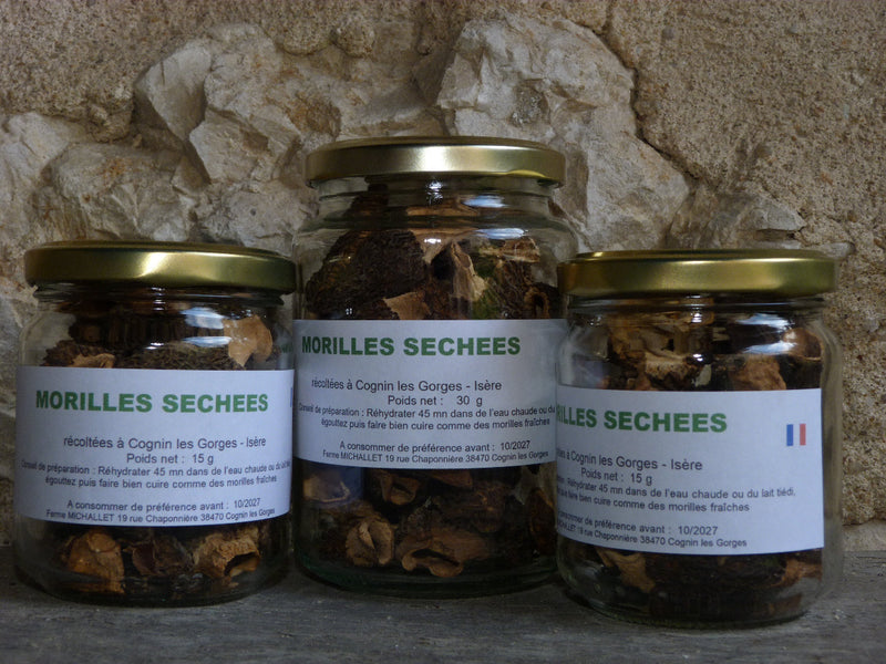 Morille sèche française